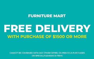 Free Delivery w/Purchase of $1500 or More